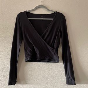 Black Pacsun Crossover Top